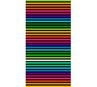 Miracle Home. Toalla Playa algodón Egipcio Arco Iris, 80% algodón, 20% poliéster. 90 X 165. 12803