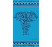 Miracle Home. Toalla Playa algodón Egipcio Elefante 80% algodón, 20% poliéster. 140 X 175. 11874