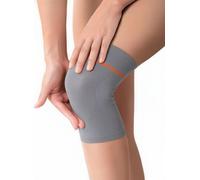 Miracle Rodillera elástica extrafina, compresión de ligamentos y mantenimiento ligero para deportes, artritis médica, correr, alivio del dolor de rodilla (1 unidad), gris, S
