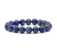 Miracles Minéraux Pulsera Cuentas Piedras Naturales - Energía & Equilibrio | Cuentas redondas de 4-12 mm según variante, elástica para muñecas de unos 17-19 cm, montada a mano cerca de París