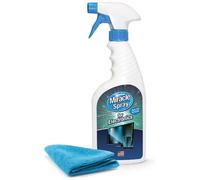 MiracleSpray para Limpieza electrónica, diseñado para TV, teléfonos, monitores y más - Incluye Toalla de Microfibra - Kit de 16 onzas.