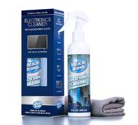 MiracleSpray para Limpieza electrónica, Limpiador multisuperficie Seguro para Cualquier televisor, teléfono, Monitor, Teclado, Pantalla, computadora, Incluye Toalla de Microfibra, Kit de 8 onzas