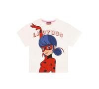 Miraculous Camiseta Niña, Camiseta Manga Corta Niña De Marinette, Ropa De Niños con Purpurina 5-6 Años