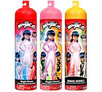 Miraculous Ladybug Magic Heroez Muñeca Sorpresa Transformable