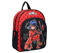 Miraculous Ladybug Mochila unisex infantil Super Hero 31 cm, Mochila, rojo, talla única, rojo, Einheitsgröße