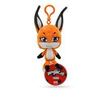 Miraculous Ladybug Trixx - Kwami de tamaño completo (12 cm) - Juguete de peluche para coleccionar - Peluche muy suave con ojos con lentejuelas y llavero/mochila (Wyncor), M13022