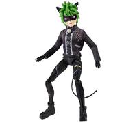 Miraculous Mariquita y gato Noir Juguetes Claw Noir muñeca de moda | Muñeca articulada de 26 cm Claw Noir con accesorios | Figura de superhéroe adolescente Miraculous | Gama Bandai Miraculous Dolls