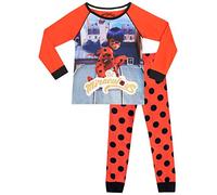 Miraculous Pijamas para Niñas Ladybug Multicolor 5-6 años