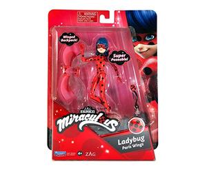 Miraculous: Tales Of Ladybug Y Cat Noir Muñeca Pequeña | Muñeca De 12 Cm Con Accesorios | Marinette Superhéroe Juguete Juguetes Gama de Muñecas