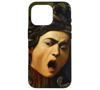 Mirada de Piedra: Medusa por Caravaggio Design Carcasa para iPhone 16 Pro