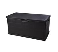 Caja de almacenamiento exterior IPAE PROGARDEN Alpha (340 L - 4 Ruedas - 118 x 57 x 59 cm - Antracita)