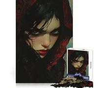 Mirada sombría︰ Hechicera Oscura Rompecabezas de 1000 Piezas para Adolescentes Rompecabezas de lógica Mental Juguete de Ocio Bordes Finos 50x75cm