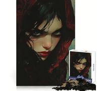 Mirada sombría︰ Hechicera Oscura Rompecabezas de 1000 Piezas para Adultos Juguete Inteligente Diversión silenciosa Corte preciso 38x52cm