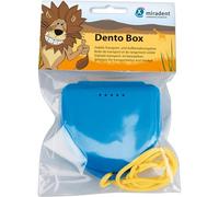miradent Dento-Box I blau stabile Zahnspangenbox für unterwegs, 1 pzas Caja