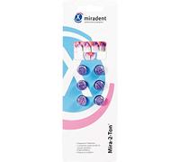 Miradent Mira-2 Ton Prueba de placa en tabletas de tinción dental Paquete de 6