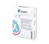 Miradent palillo de dientes dental floss sticks 100 piezas