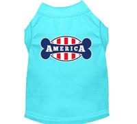 Mirage Bonely in America - Camisa para Perro, Talla XS, Color Azul