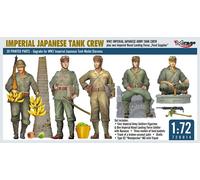 Mirage Hobby 720014 - 1:72 WW2 Imperial Japonés Tripulación de Tanque + One