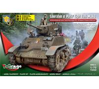 Mirage Hobby 726068 - 1:72 Liberation Of Paris , Light Tanque M3A3