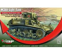 Mirage Hobby 726074 - 1:72 M3A1 Light Tanque 'Kuibishev' Sov. Union