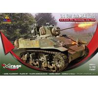 Mirage Hobby 726087 1:72 Tanque Ligero M5A1 (Tarde) 3ª Div Armd Neu