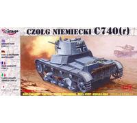 Mirage Hobby 72619 - 1:72 Alemán Del Tanque C 740 (R)
