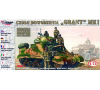 Mirage Hobby 728005 Panzer Kit Sin Montar 1:72 Kommandopanzer Grant Mk. I