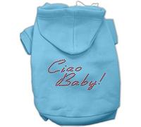 Mirage Pet Products Ciao - Sudaderas con Capucha para bebé (20,32 cm), Color Azul