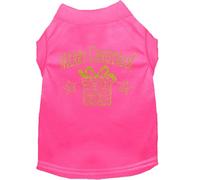 Mirage Pet Products Golden Camisa para Perro, tamaño Mediano, Color Rosa Brillante
