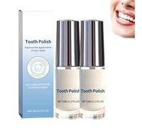 Miraloud - Esmalte de dientes, sonrisa limpia instantánea, pintura blanqueadora de dientes natural, líquido cosmético de blanqueamiento, portátil y duradero, fácil de usar (2 unidades)