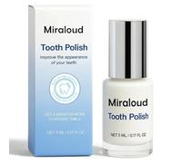 Miraloud Tooth Polish - Instant Clean Smile, Natural Teeth Whitening Paint, Portable & Long-Lasting Tooth Polish, Natural Teeth Whitener, Gentle Care Naturals Formula ToothPaint(1PC)