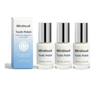Miraloud Tooth Polish - Instant Clean Smile, Natural Teeth Whitening Paint, Portable & Long-Lasting Tooth Polish, Natural Teeth Whitener, Gentle Care Naturals Formula ToothPaint(3PCS)