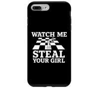 Mírame robar a tu chica divertido jugador amante del ajedrez Carcasa para iPhone 7 Plus/8 Plus