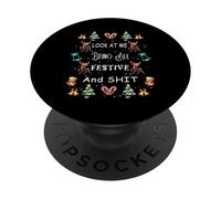 Mírame Siendo Todo Festivo y Mierda PopSockets PopGrip Adhesivo
