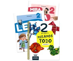 Miramos todo 2. Primer trimestre. + Detectives del recreo + Mira, toca, siente... las mates 2