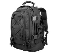 Miramrax - Mochila táctica militar del ejército, mochila de asalto para hombre, mochila de supervivencia, bolsa de 3 días para senderismo, Negro -, 40L US, Deporte