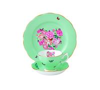 Miranda Kerr por Royal Albert Blessings Taza/Plato/Placa de 20 cm, Verde