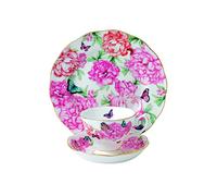 Miranda Kerr por Royal Albert Gratitud Taza/Plato/Plato, Blanco, Juego de 3