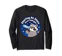 Mirando a Las Estrellas Desde la Medianoche Manga Larga