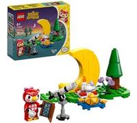 LEGO Animal Crossing Mirando Las Estrellas con Estela Kit de Construcción, Telescopio Astronómico de Juguete, Juego de rol con Figuras de Animales, Regalo para Niños y Niñas de 6 Años o Más 77053