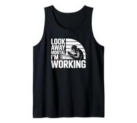 Mirar lejos Mortal Estoy Trabajando - Soldador Divertido Camiseta sin Mangas