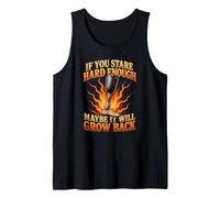 Mirar lo Suficientemente Fuerte, Tal Vez Crezca una amputación de Pierna Trasera Camiseta sin Mangas