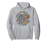 ¿Mirarías Que Mi Último Esqueleto De Mierda Voladora Sudadera con Capucha