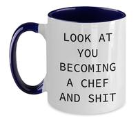 Mírate Convirtiéndote En Chef Y Esas Cosas Tazas Porcelana Taza De Café Cerámica Taza Para Cacao Hogar Leche 330Ml