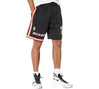 Mirchell&Ness Bermuda NBA SWINGMAN ROAD SHORTS HEAT 96-97 SMSHGS18239-MHEBLCK96 Col Nero Nero/M