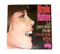 MIREILLE MATHIEU - La premiere etoile / Une simple lettre 7 INCH - VINYL - SINGLE