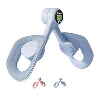 Mireva Fit Pelvic and Thigh Trainer ,Smart Screen Digital Display Count Enlarged Fitting Surface for Home Workout Equipment for Pelvis Legs, Hips, Glutes and Slimming & Postpartum (Blue)