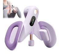 MirevaFit Pelvic and Thigh, 2025 New 360° Rotating Pelvics Training Leg Clip, with Display Counter, Heavy-Duty Steel Spring, for Pelvis, Legs and Hips (Purple)