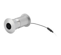 Mirilla de Puerta, 1080P WiFi Cámara de Mirilla de Puerta de Visión Nocturna Infrarroja Cámara de Orificio de Ojo de Puerta de Gran Angular de 170 Grados para Puerta de (SILVER)