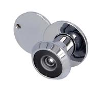 Mirilla de seguridad de cromo pulido, 2 mirillas for puerta de latón multicolor, 220 grados, 14 mm, con cubierta de privacidad resistente for tamaños múltiples(Antique Brass,35-60mm)